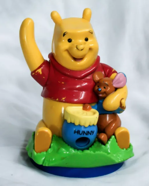 Figura dispenser di caramelle Winnie the Pooh vaso di miele Disney 5"...