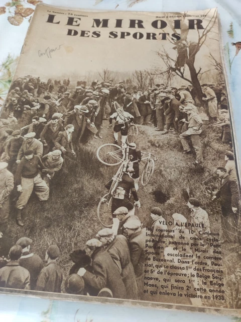 Miroir Des Sports N°716 – 8 Juillet 1933, Magazine Sportif Ancien