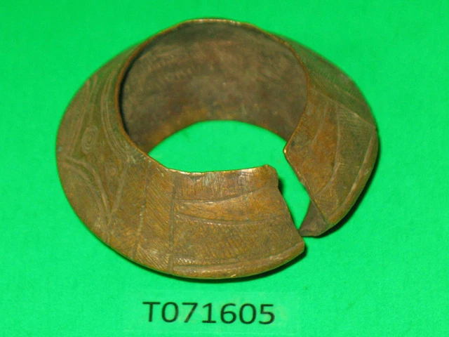 BASSA Liberia Africa copper currency bracelet anklet manilla trade barter money