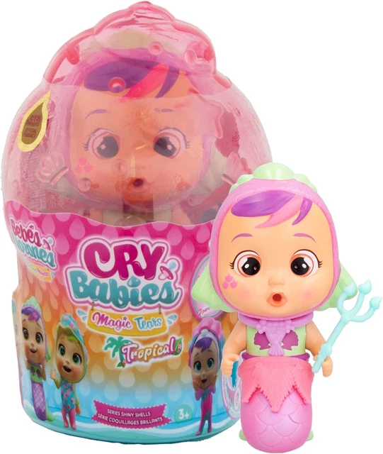 Crying Shells CRY BABIES MAGIC TEARS Tropical Shiny Shells Sia | Collectible doll ...