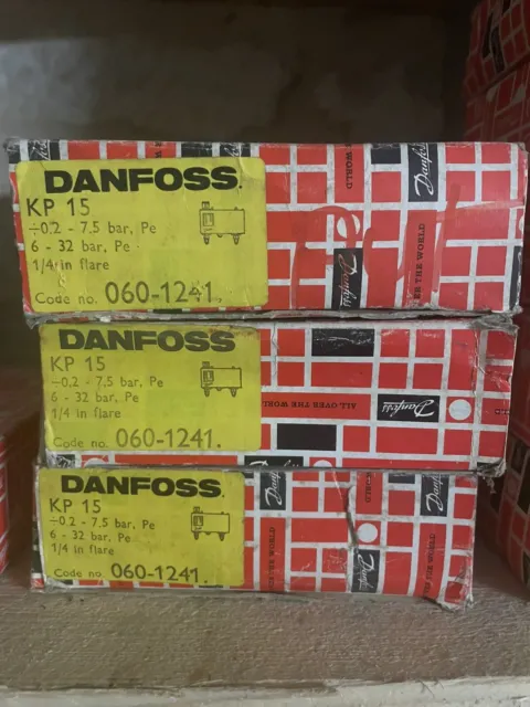 Danfoss KP15 Double Pression Interrupteur 060-1241 66