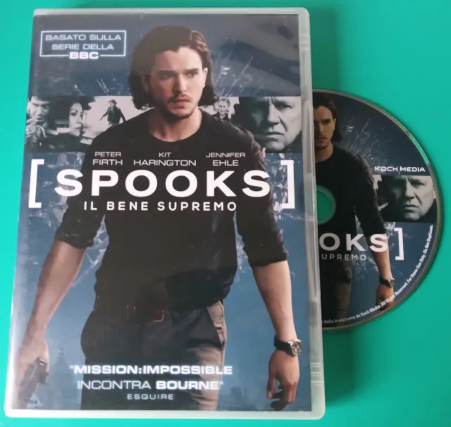SPOOKS Il bene supremo (2015) DVD ORIGINALE - Koch Media, 2017