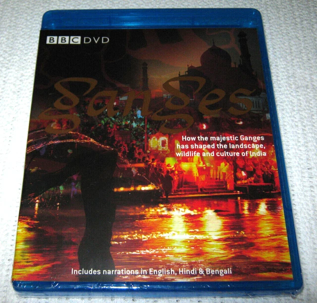 Ganges - BBC DVD - India - Ganges River - New Sealed Blu-Ray - Region B