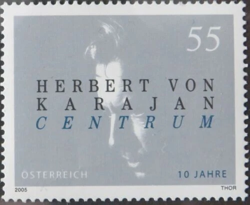 Österreich ANK 2541 SM - Sondermarke (hell) - Herbert von Karajan ** MNH