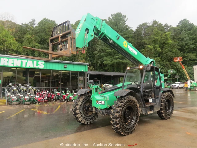 2018 JCB 509-42 9,000 lbs Telescopic Reach Forklift Telehandler bidadoo -Repair 2018 JCB 509-42 9,000 lbs Telescopic Reach Forklift Telehandler bidadoo -Repair