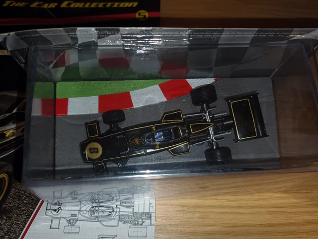 F1 FORMULA CAR Collection N. 5 1972 Emerson Fittipaldi Lotus 720 + 1:43 ...