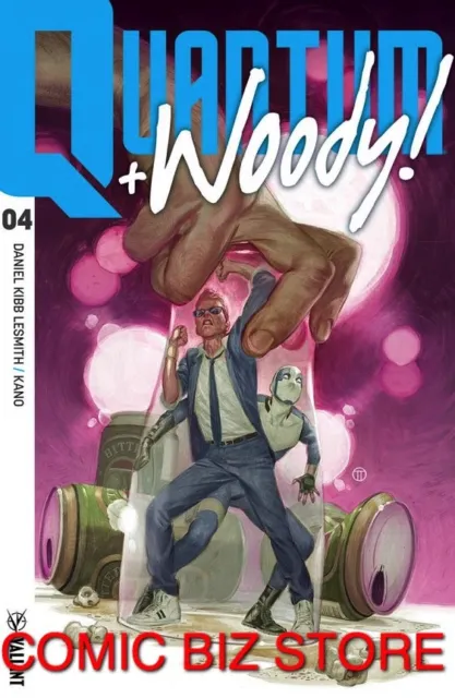 Quantum And Woody! #4 (2018) 1St Printing Cover A Bagged & Boarded Valiant