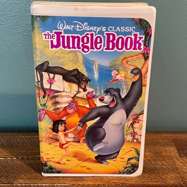 THE JUNGLE BOOK (1991 VHS) Black Diamond Walt Disney's Classic Video
