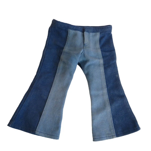American Girl Doll Julie Two Tone Jeans Blue Bell Bottoms Clothes American Girl Doll Julie Two Tone Jeans Blue Bell Bottoms Clothes