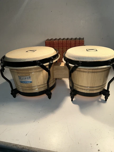 RHYTHM TECH ECLIPSE Oak Bongos Professional Bongo Drums $75.00 - PicClick