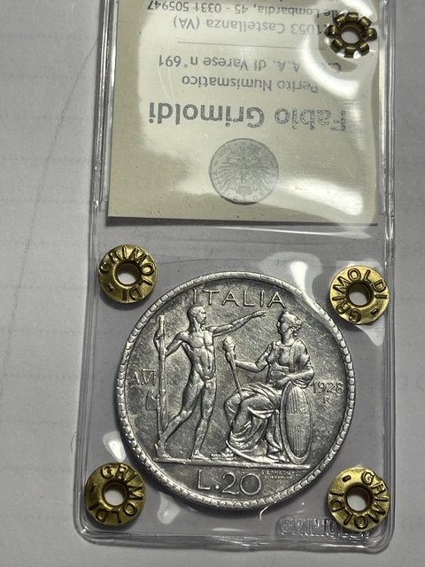 Spilla Cravatta Argento Vintage Spilla Da Cravatta Vintage In Argento - Tre Pence, Data Tra 1920 E 1944 - Con Scatola, Per Collezionisti Tre Pence Vintage - Foto 6