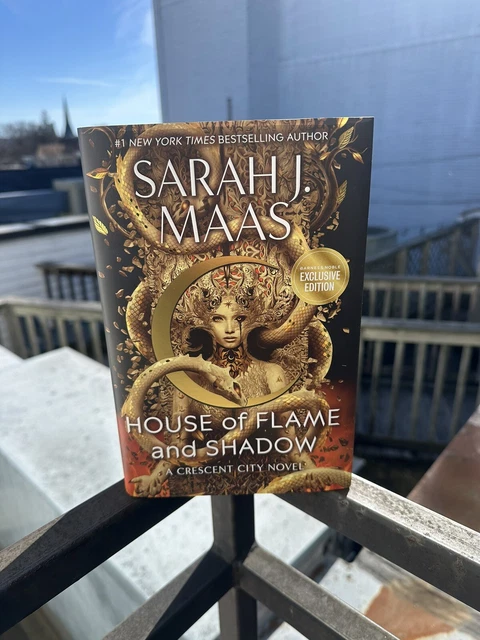 CRESCENT CITY #3 House of Flame and Shadow Sarah J Maas SIGNED NEW B&N ...