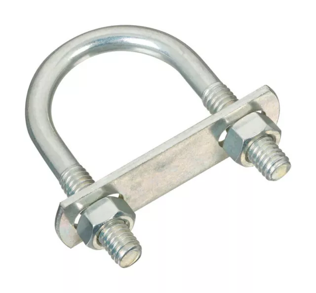 National Hardware N222-125 Zinc-Plated Steel #512 U-Bolt 5/16 x 1-3/8 x 2.5 in.