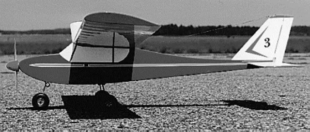 Bauplan Alfa-Baby Modellbauplan Motorflugmodell