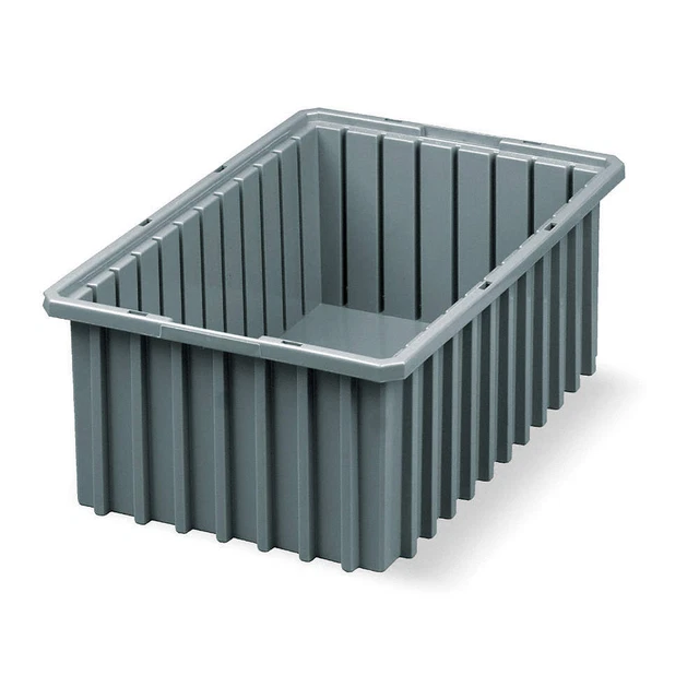 AKRO-MILS 33166GREY Divider Box,Gray,Polymer,18