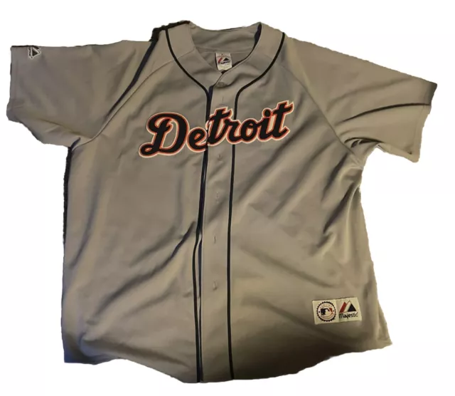 BLANK Detroit Tigers Road/Away Majestic Cool Base Jersey – Pro Edge Sports