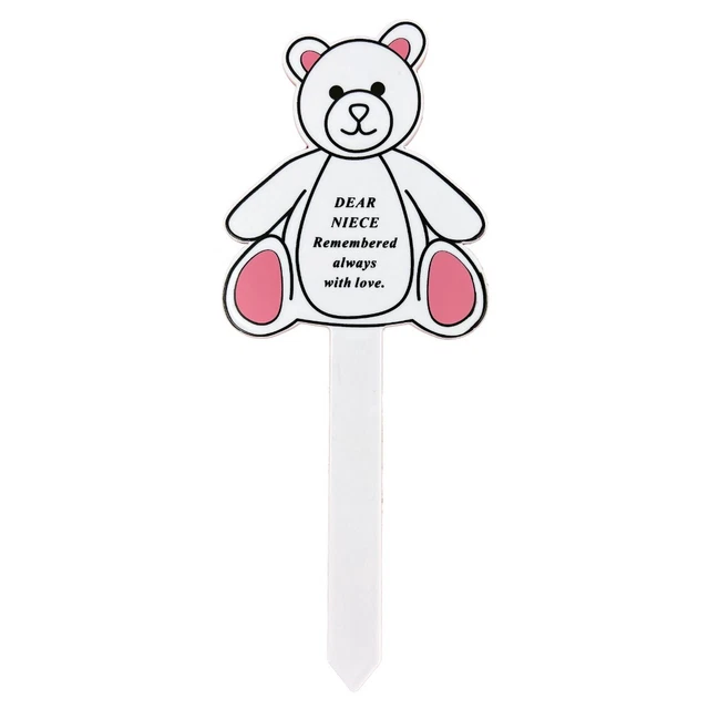 Special Niece Memorial Baby Child Remembrance Verse Grave Ground Stake