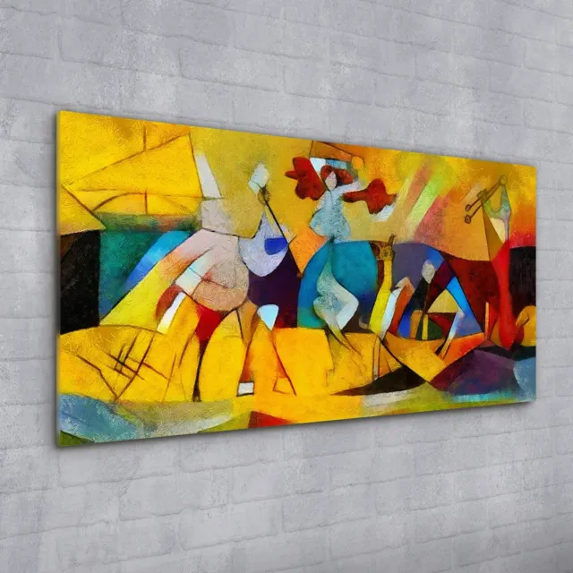 Acrylglasbild Wandbild Plexiglas 100x50 Abstrakte alternative Gemälde Malerei