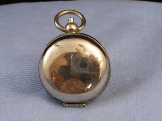 Antique Edwardian Sovereign Coin Case Fob English Jwb Benson Makers Mark