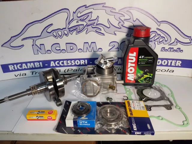 Kit Revisione Albero Motore Honda Sh 125 Albero Cilindro Olio Candela Ecc 2010