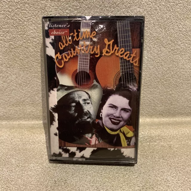 All-Time Country Greats  (Cassette, Listener's Choice) Brand New Sealed