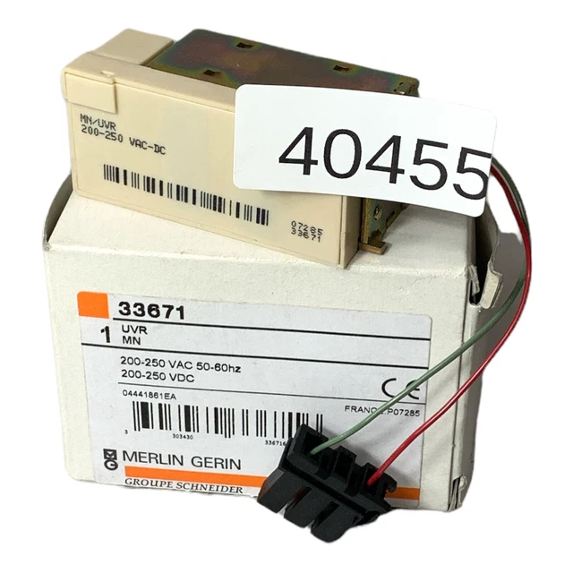 Déclencheur Voltmétrique Merlin Gerin 26960 - Minimum Tension 220-240V AC - Schneider Electric - Occasion