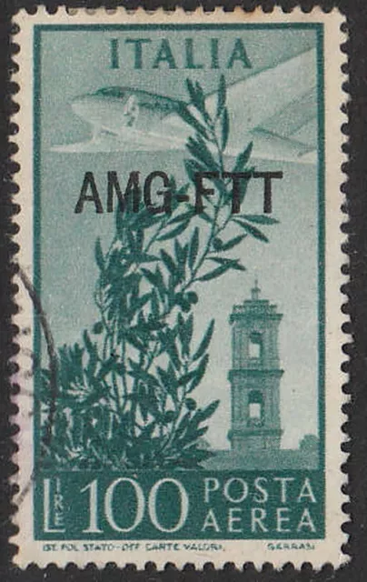 Stamp Italy Trieste SC C23 Allied Military Gov't Territory AMGFTT Airmail Used