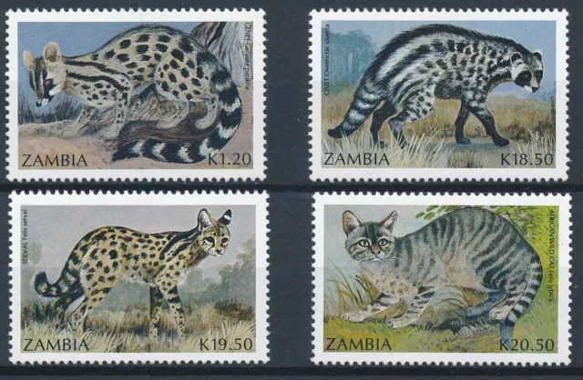 [BIN18497] Zambia 1991 Fauna good set very fine MNH stamps