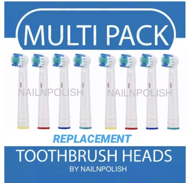 Electric Toothbrush Heads Compatible With Oral B Braun Replacement brush Head 3