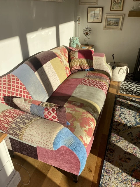 Dfs shout outlet patchwork corner sofa
