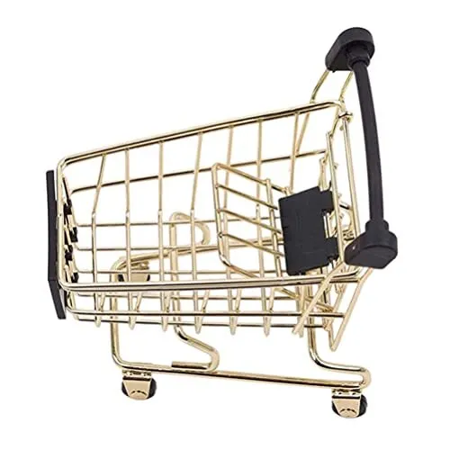 Mini Plastic Shopping Mini Grocery Cart Shopping Cart Toy Shopping Cart Miniatur