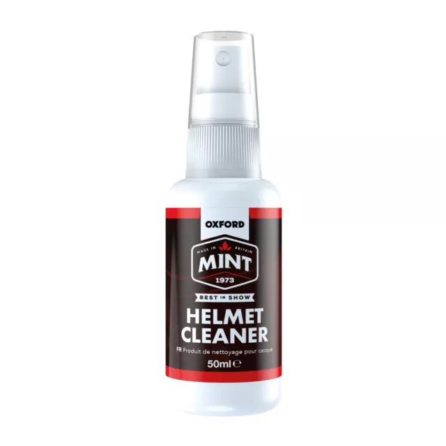 Oxford Mint Motorcycle / Motorbike Helmet Visor Cleaner 50ml OC306