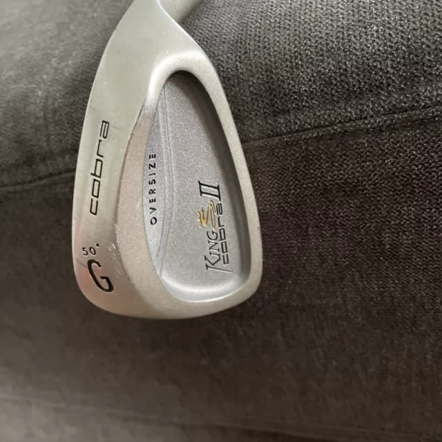 King Cobra II Oversize Gap Wedge 50° Stiff Stainless Shaft RH