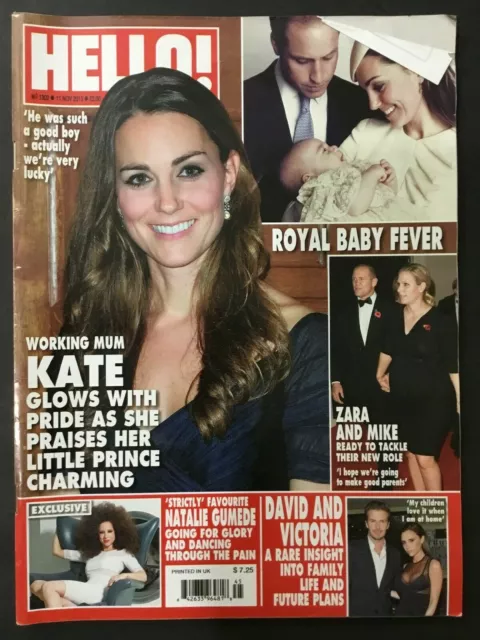 Hello Magazine November 11, 2013Kate Middleton, Prince William Royal Baby #M111