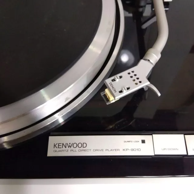 KENWOOD BRAND KP-9010 Direct Drive Turntable Auto Lift-up Record Player ...