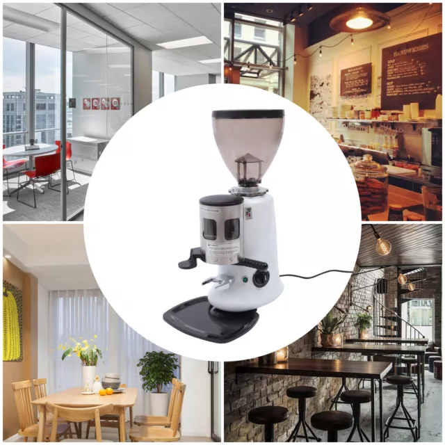 Commercial Electric Automatic Coffee Grinder Espresso Bean Home Grind 350W USA