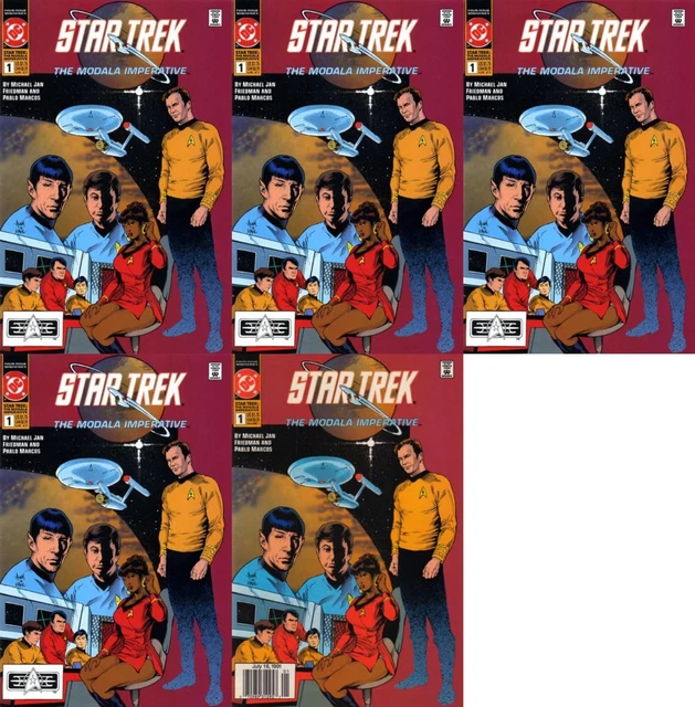 Star Trek: The Modala Imperative #1 (1991) DC Comics - 5 Comics