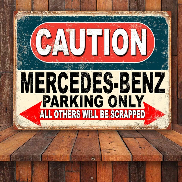 Cartel Metálico Retro Vespa 'Parking Only' - 20x30 Cm, Diseño Italiano, Regalo Para Amantes De Las Scooters