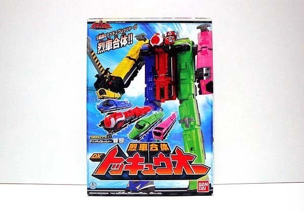 Power Rangers Toqer POWER RANGERS RESSHA Sentai ToQger DX ToQ BANDAI Zord ToQ-Oh EUR 198,91 ...