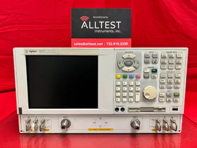 Agilent/Keysight E8356A Opt. 010, 015, PNA Network Analyzer, 300 kHz to 3 GHz