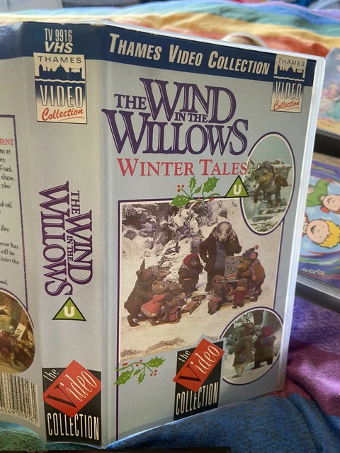 THE WIND IN the Willows VHS Tape Badger Mole Ratty Toad Winter Tales ...