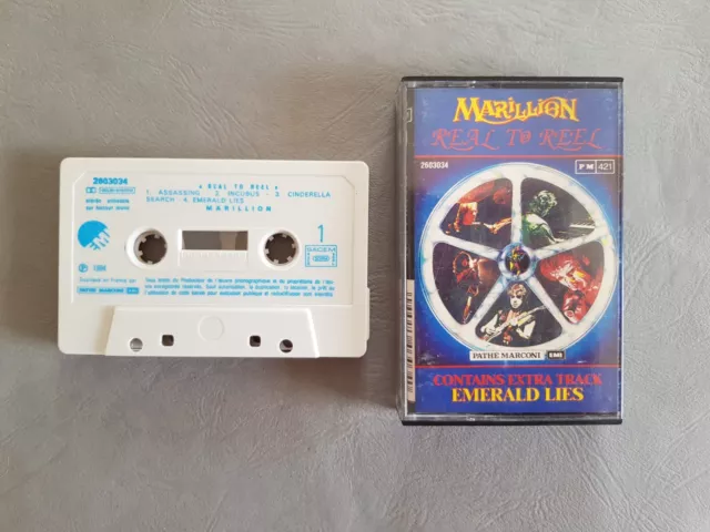 🎧 Cassette audio / K7 / Audio Tape - Marillion - Real To Reel (Rock)🎧