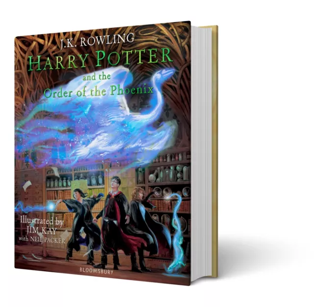 Harry Potter and the Order of the Phoenix Illustrated NEW J.K. Rowling (RRP £40)