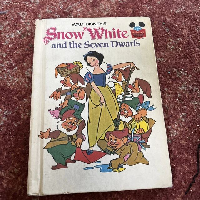 WALT DISNEY VINTAGE 1973 Snow White and the Seven Dwarfs Little