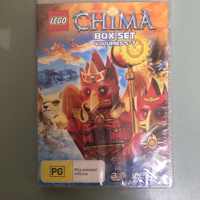 LEGO - Legends Of Chima : Season 2 : Vol 5-7 (Box Set, DVD, 2013)