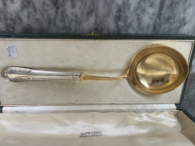 ANCIENNE PETITE LOUCHE Cuillère Crème Ou Sauce Métal Argenté Avec Poinçons,A EUR 14,00 - FR ANCIENNE PETITE LOUCHE Cuillère Crème Ou Sauce Métal Argenté Avec Poinçons,A EUR 14,00 - FR