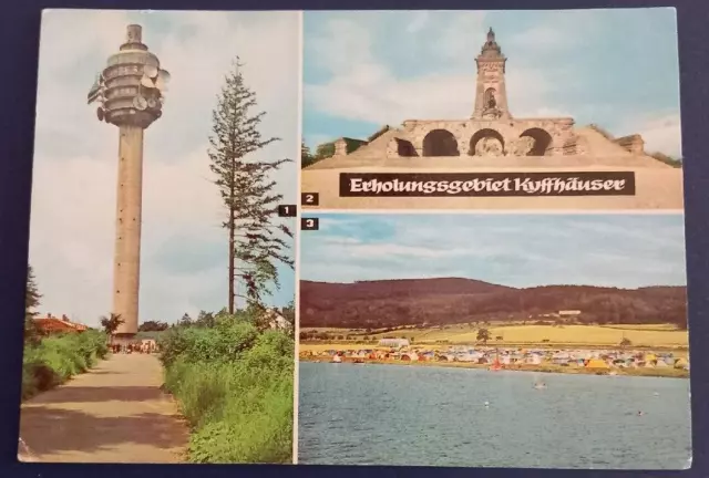 DDR  Ansichtskarte Kyffhäuser/Erholungsgebiet  Talsperre  Kelbra