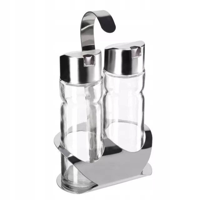 KADAX Botellas de especias de cocina con soporte, juego de botellas de...