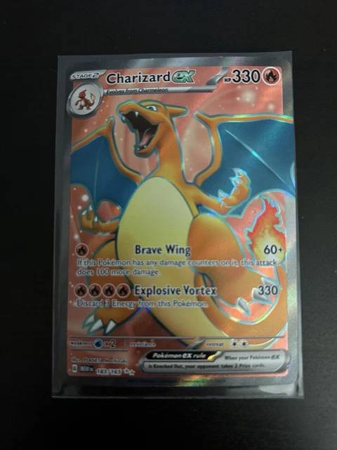 Pokmon TCG Charizard EX Scarlet & Violet 151 183/165 Holo Ultra