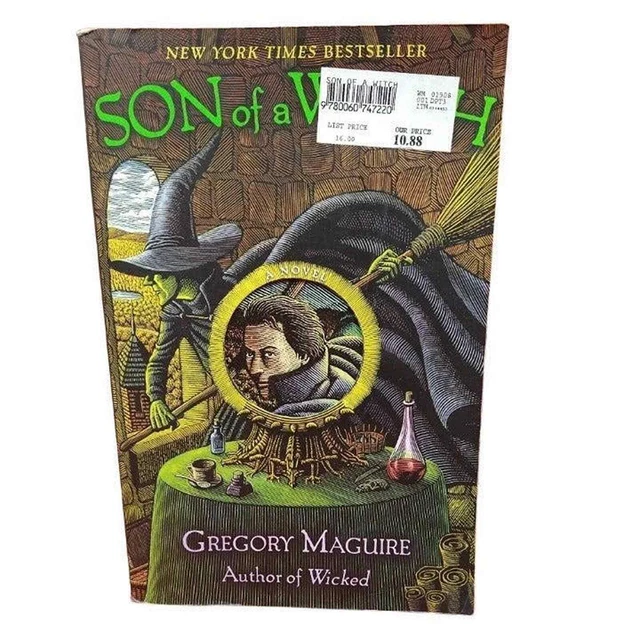 FLASH SALE - Son of a Witch by Gregory Maguire Vol. 2 in the Wicked Years PB Boo